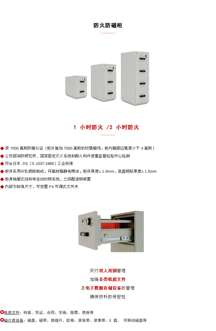 【办公系列】防火防磁柜(图1)