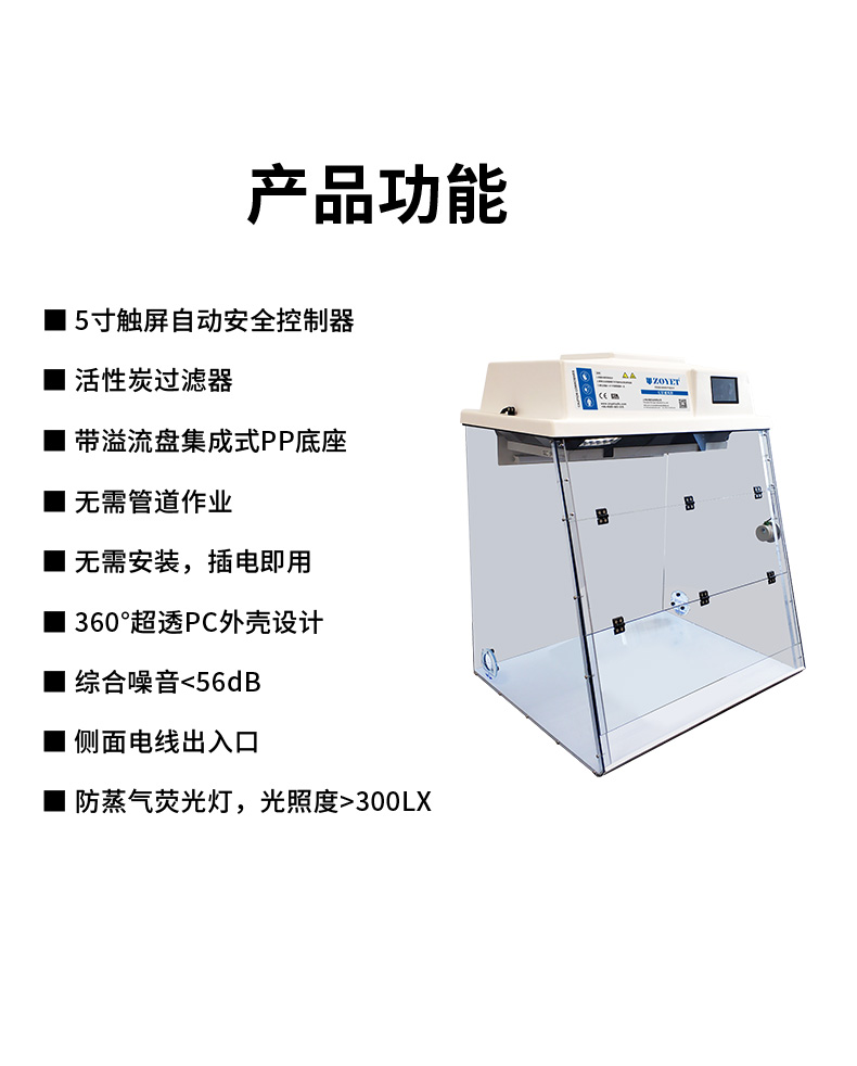 无管净气型化学工作台(图4)